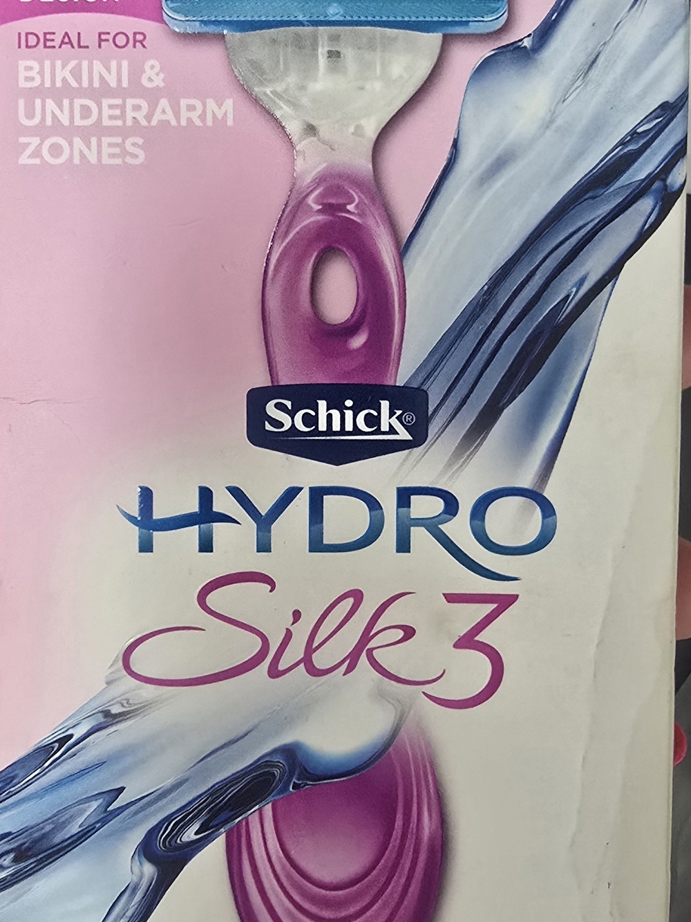Schick Hydro Silk 3 Women's Razor - Pink